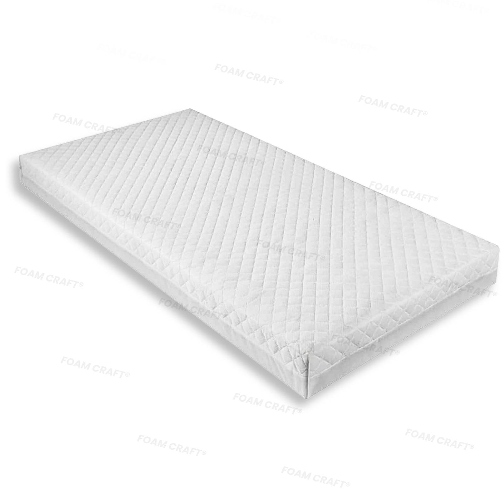 FOAM CRAFT® Crib Mattress for Newborn Essentials, Toddler Bed Mattresses with Washable & Waterproof Cover, Anti-allergic Next to Me Crib Mattress for Bedside Cribs
