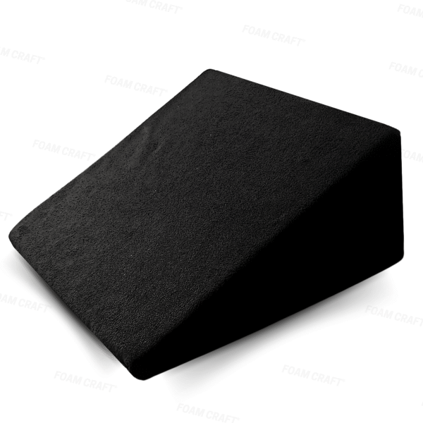 Wedge Pillow for back pain, neck support & breathing problems Memory foam support pillow for Anti Snoring & sleep apnea Acid Reflux Pillow with Soft, Washable Fleece Cover