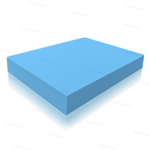 Blue High Density Upholstery Foam Sheet for Sofa Seat Cushions, Chair Pads & Sofa Topper | Seating Foam cut to size for Indoor/Outdoor Padding & Chair Cushions