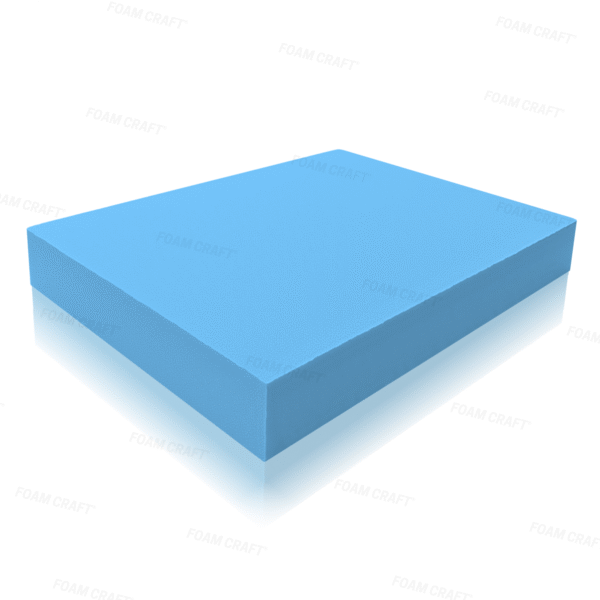 Blue High Density Upholstery Foam Sheet for Sofa Seat Cushions, Chair Pads & Sofa Topper | Seating Foam cut to size for Indoor/Outdoor Padding & Chair Cushions