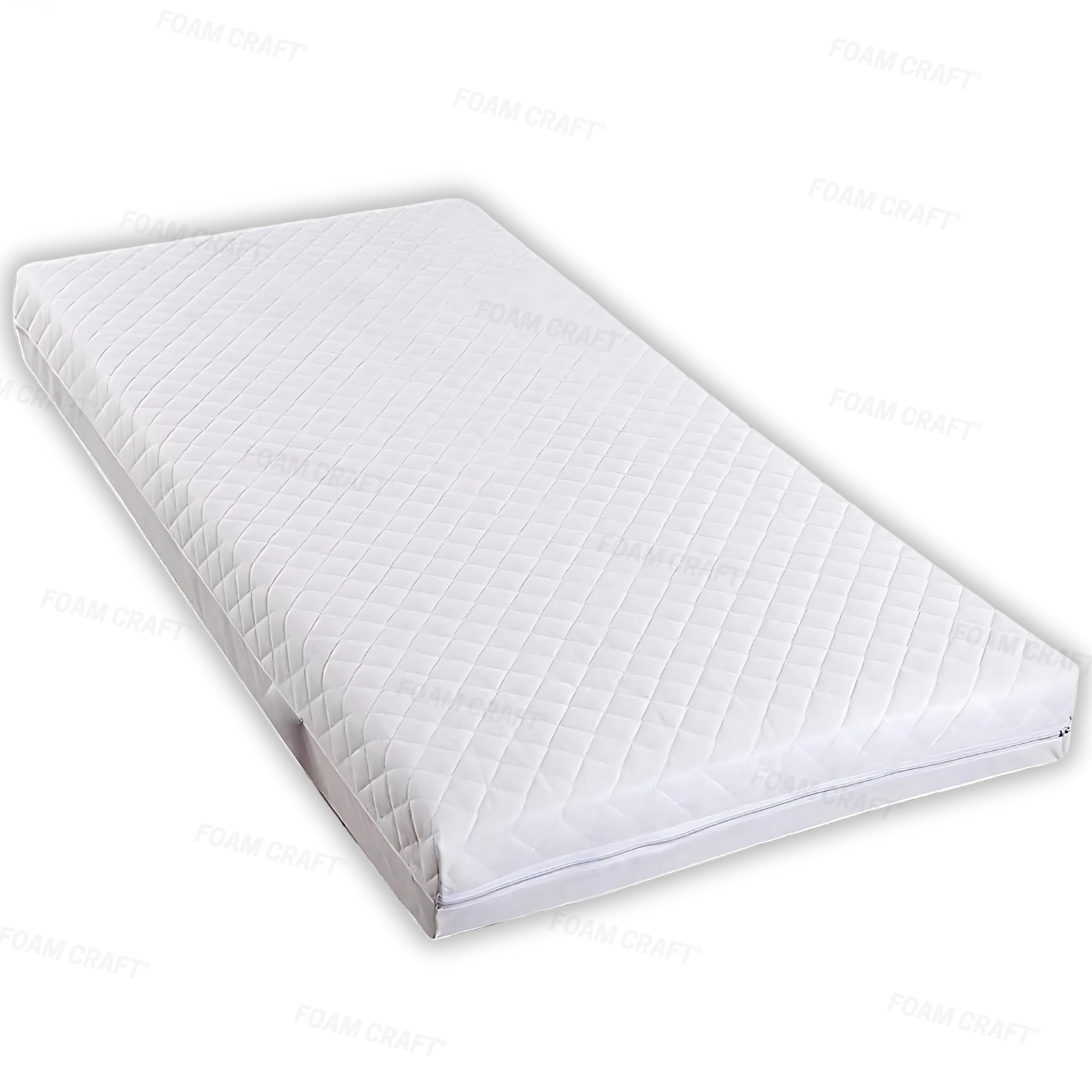 FOAM CRAFT® Cot Bed Mattress Waterproof, Breathable Next to Me Crib Mattress Hypoallergenic Foam Mattress with Removable & Washable Cover