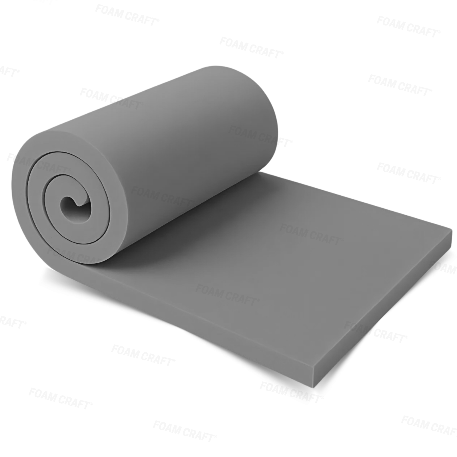 Firm Grey Upholstery Foam Sheets For Office Chair Cushion, Sofa Bed, High Density Foam For Cushion Stuffing & Bench Seat Pad Foam Cut To Size Chair Pads