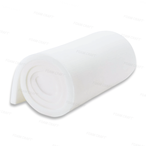 High Density White Upholstery Foam Sheet for Furniture Renewal, Cushions & Chair Pads | Foam Cut To Size For Seat Pads, Premium Quality Foam Padding for Sofa Bed