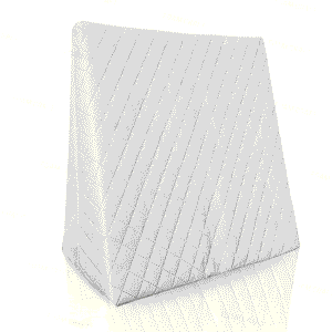 Wedge pillow support cushion for back pain, leg rest & GERD | Memory Foam Orthopedic pillow for relieving knee pain, Sleep Apnea back rest for bed, knee pillow for sleeping