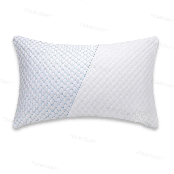 Shredded Memory Foam Pillows King Size Set of 2, Cooling Pillows for Sleeping 2 Pack, Adjustable Loft Bed Firm or Soft Pillows for Side, Back, Stomach, Hot Sleepers