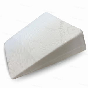 Stress-free Wedge Pillow for Leg Elevation, Back pain relief & Acid Reflux | Premium Bed Rest Pillow for Post Surgery & Leg pain, Bed Wedges with Removable Cover