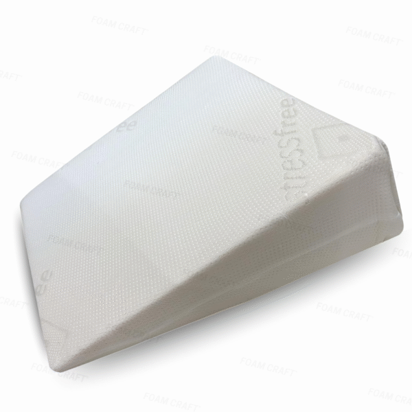 Stress-free Wedge Pillow for Leg Elevation, Back pain relief & Acid Reflux | Premium Bed Rest Pillow for Post Surgery & Leg pain, Bed Wedges with Removable Cover